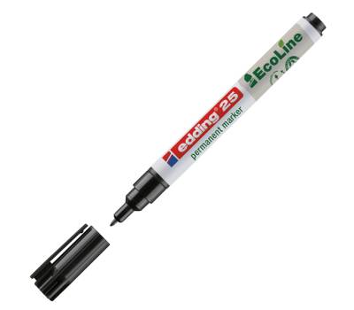 Marcatore permanente 25 Ecoline - punta tonda - 1 mm - nero - conf. 10 pezzi - Edding - 4-25001 - 4004764957385 - DMwebShop