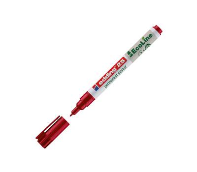 Marcatore permanente 25 Ecoline - punta tonda - 1 mm - rosso - conf. 10 pezzi - Edding - 4-25002 - 4004764971596 - DMwebShop