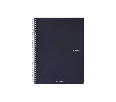 Maxiquaderno EcoQua original - spiralato - A4 - 90 gr - 5 mm - 70 fogli - blu scuro - conf. 5 pezzi - Fabriano - 19290104 - 8001348215530 - DMwebShop