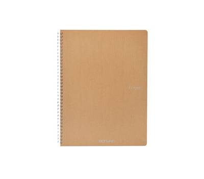 Maxiquaderno EcoQua original - spiralato - A4 - 90 gr - 1 rigo - 70 fogli - bruno - conf. 5 pezzi - Fabriano - 19290202 - 8001348215752 - DMwebShop
