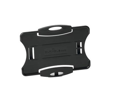 Portabadge Eco per 1 tessera - 5,4 x 8,7 cm - nero - conf. 10 pezzi - Durable - 8988-01 - 4005546730585 - DMwebShop