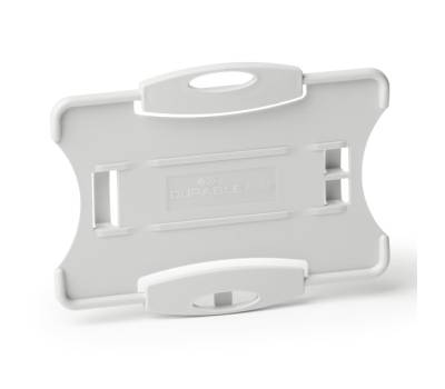 Portabadge Eco per 1 tessera - 5,4 x 8,7 cm - grigio - conf. 10 pezzi - Durable - 8988-10 - 4005546730608 - DMwebShop