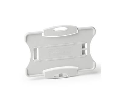 Portabadge Eco per 1 tessera - 5,4 x 8,7 cm - grigio - conf. 10 pezzi - Durable - 8988-10 - 4005546730608 - DMwebShop