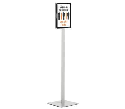 Espositore Info Stand Basic - da pavimento - A4 - Durable - 5012-57 - 4005546730325 - DMwebShop