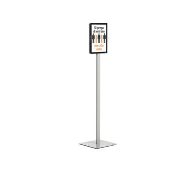 Espositore Info Stand Basic - da pavimento - A4 - Durable - 5012-57 - 4005546730325 - DMwebShop