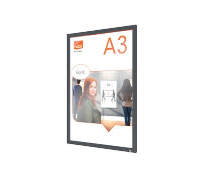 Cornice Impression PRO - a clip - A3 - grafite - Nobo - 1915581 - 5028252620710 - DMwebShop