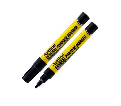 Marcatore permanente - multiuso - punta tonda - 1,5 mm - nero - Artline - AGPM/N - 4549441006067 - DMwebShop