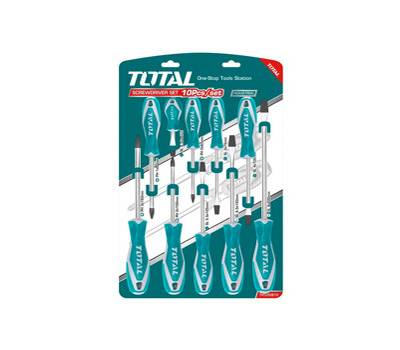 Cacciavite professionale - conf. 10 pezzi - Total - 810635965 - 6925582180633 - DMwebShop