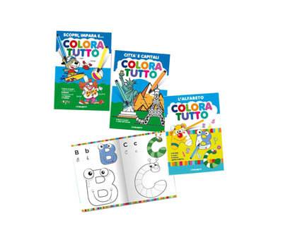 Album da colorare alfabeto capitali - 24 facciate per bimbo - scatola 6 pezzi - conf. 6 pezzi - Blasetti - 7701 - 8007758177017 - DMwebShop
