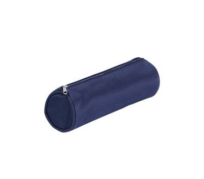 Astuccio Tombolino Basic con cerniera 22x8 diametro 8 cm blu - 26292