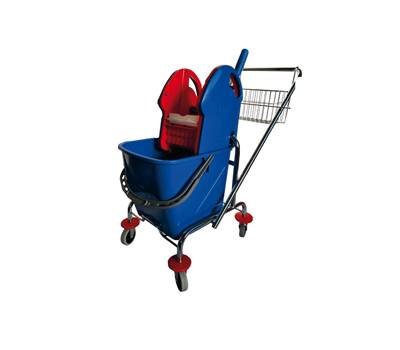 Carrello per pulizie Grouse26,25 lt 41 x 58 x 93 cm blu rosso - 26264