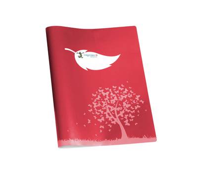 Coprimaxi Green con tasche 21 x 30 cm carta 120 gr rosso - 26515