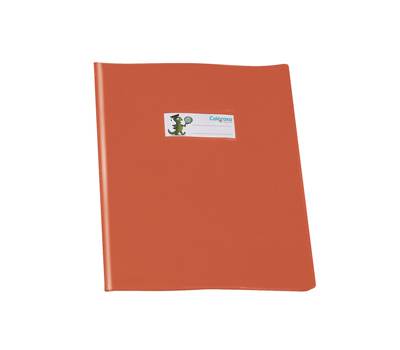 Coprimaxi GreenLine con alette PVC 220 mic 21 x 30 cm lucido coprente arancione Colorosa - 26502