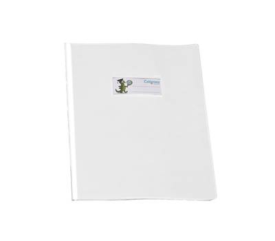 Coprimaxi GreenLine con alette PVC 220 mic 21 x 30 cm lucido coprente bianco Colorosa - 26516