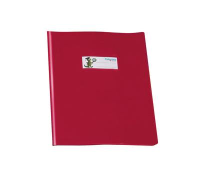 Coprimaxi GreenLine con alette PVC 220 mic 21 x 30 cm lucido coprente rosso Colorosa - 26514