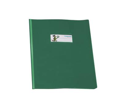 Coprimaxi GreenLine con alette PVC 220 mic 21 x 30 cm lucido coprente verde Colorosa - 26510