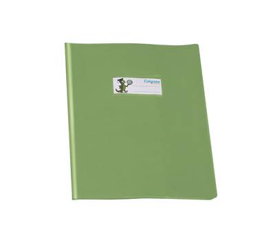 Coprimaxi GreenLine con alette PVC 220 mic 21 x 30 cm lucido coprente verde chiaro Colorosa - 26505