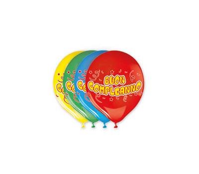 Palloncini in lattice diametro 30 cm Buon Compleanno Big Party 72222 - 26590