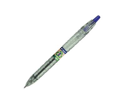 Penna a sfera scatto B2P Ecoball BeGreen punta 1 mm blu - 26758