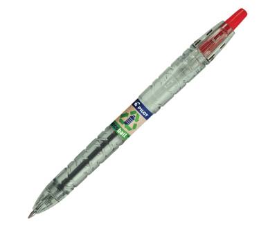 Penna a sfera scatto B2P Ecoball BeGreen punta 1 mm rosso - 26760