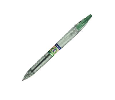 Penna a sfera scatto B2P Ecoball BeGreen punta 1 mm verde - 26762