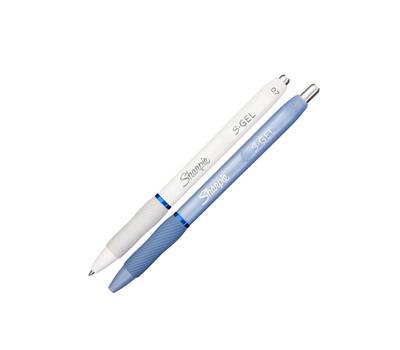 Penna gel a scatto punta 0,7 mm fusto colori assortiti fashion blu - 26779