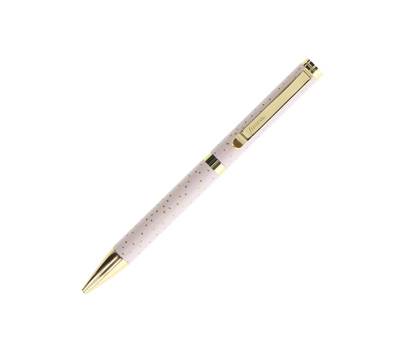 Penna sfera Confetti a scatto rosa - 26621