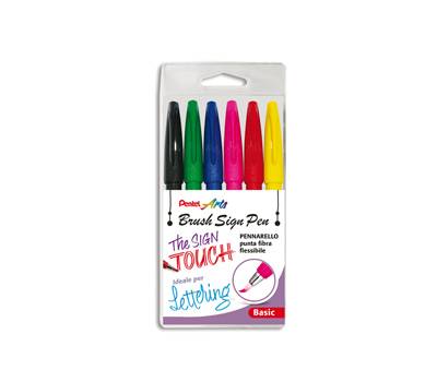 Pennarello Brush Sign Pen colori assortiti - 26711