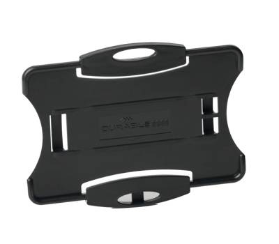 Portabadge Eco per 1 tessera 54 x 87 mm nero - 26884