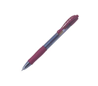 Roller gel a scatto G 2 punta 0,7 mm bordeaux - 26771