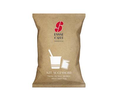 Serving kit 50 bicchierini 50 bustine zucchero 50 palettine Essse Caffe - 26285