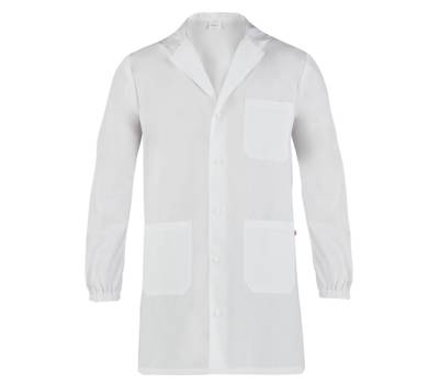Camice ospedaliero Mike - da uomo - taglia M - bianco - Giblor's - Q3R00247-C01-M - 8056149338476 - DMwebShop