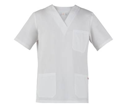 Casacca Jason - maniche corte - unisex - taglia M - bianco - Giblor's - Q3K00242-C01-M - 8056149338315 - DMwebShop