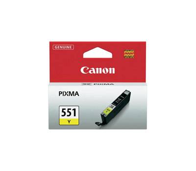 Serbatoio originale inchiostro - giallo - CLI-551Y - 300 pagine - Canon - 6511B001 - 4960999905563 - DMwebShop