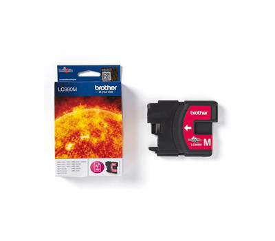 Cartuccia BROTHER Inkjet Magenta LC980M LC 980M Originale - 825