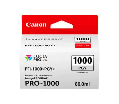 Cartuccia CANON Inkjet Grigio fotografico PFI 1000,0553C001 Originale - 3013