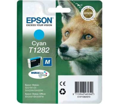 Cartuccia EPSON Inkjet Ciano T1282 Originale - 163