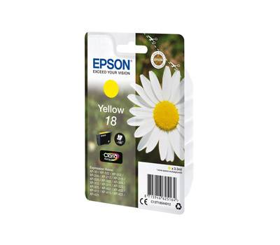 Cartuccia EPSON Inkjet Giallo 18 Originale - 482