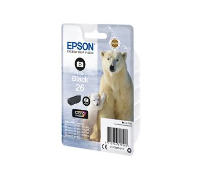 Cartuccia EPSON Inkjet Nero Photo 26 Originale - 4744