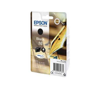 Cartuccia originale inchiostro - nero - Epson 16 - 5,4 ml - Epson - C13T16214012 - 8715946624884 - DMwebShop