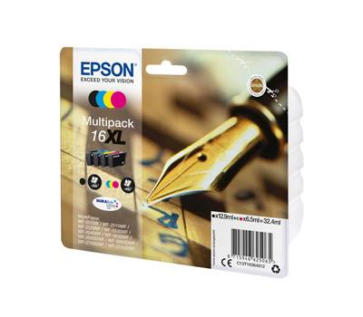 Multipack Cartucce Originale - Epson 16XL - Confezione 4 cartucce - Epson - C13T16364012 - 8715946625065 - DMwebShop