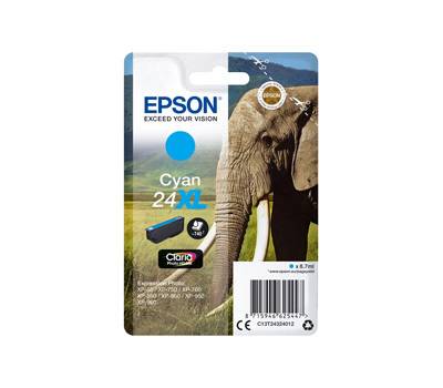 Cartuccia originale inchiostro - ciano - Epson 24XL - 8,7 ml - Epson - C13T24324012 - 8715946625447 - DMwebShop