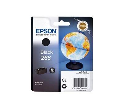 Cartuccia ink - 266 - nero - 5,8 ml - Epson - C13T26614010 - 8715946541822 - DMwebShop