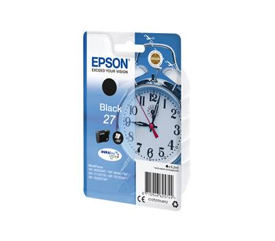 Cartuccia originale inchiostro - nero - Epson 27 - 6,2 ml - Epson - C13T27014012 - 8715946625744 - DMwebShop