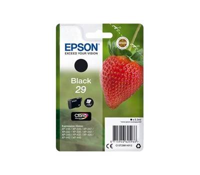 Cartuccia originale inchiostro - nero - Epson 29 - 5,3 ml - Epson - C13T29814012 - 8715946625966 - DMwebShop