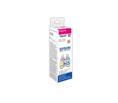 Flacone originale inchiostro - magenta - T6643 - 70ml - Epson - C13T664340 - 8715946496559 - DMwebShop