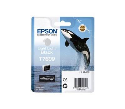 Cartuccia ink - nero chiaro chiaro - T7609 - 25,9 ml - Epson - C13T76094010 - 8715946539140 - DMwebShop