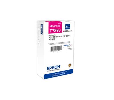 Tanica originale inchiostro - magenta - T7893 - 34,2 ml - Epson - C13T789340 - 8715946529271 - DMwebShop