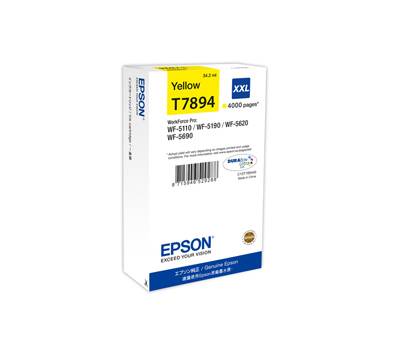 Tanica originale inchiostro - giallo - T7894 - 34,2 ml - Epson - C13T789440 - 8715946529288 - DMwebShop