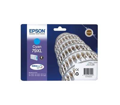 Tanica originale inchiostro - 79XL - ciano - T7902 - 17,1 ml - 2000 pagine - Epson - C13T79024010 - 8715946535999 - DMwebShop